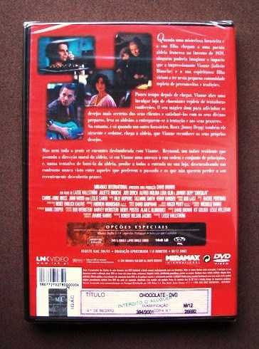 DVD - filme Chocolate