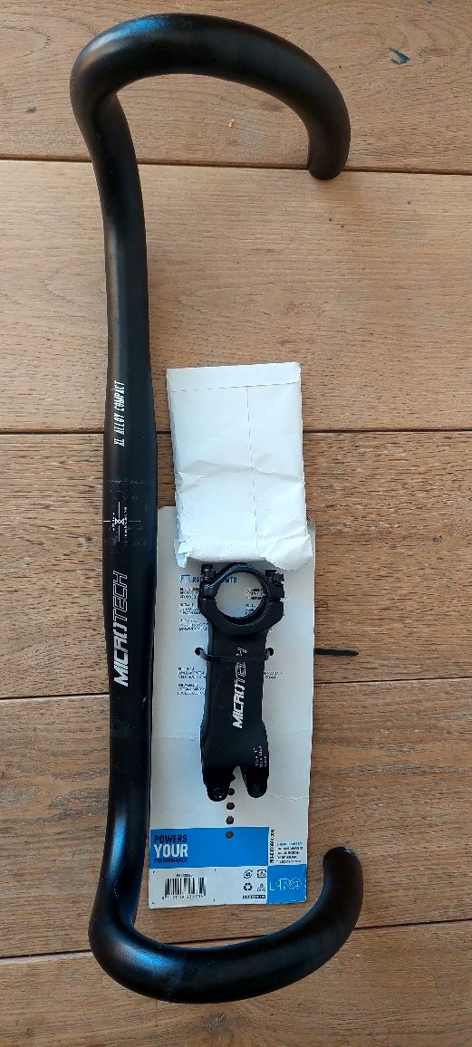 kierownica i most Basso szosowa Microtech