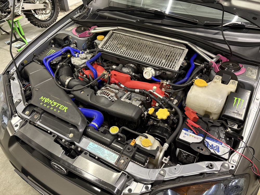 Subaru Impreza WRX 2003r 340KM anglik RHD stan bdb