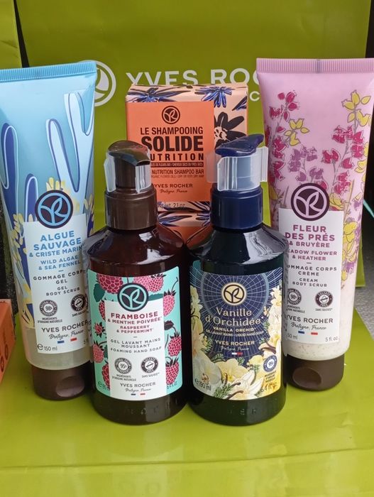 Гель для душу. Молочко для тіла. Ів Роше. Ив Роше.