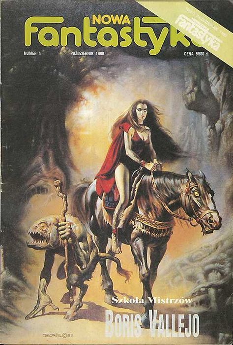 Nowa Fantastyka, rocznik 1990 nr 1-12