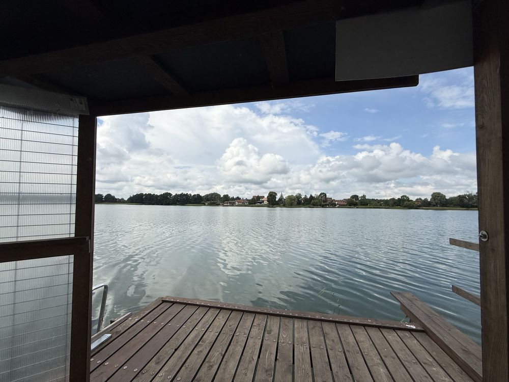 Domek nad jeziorem, las, balia, jacuzzi, klimatyzacja, oddzieln. dzial