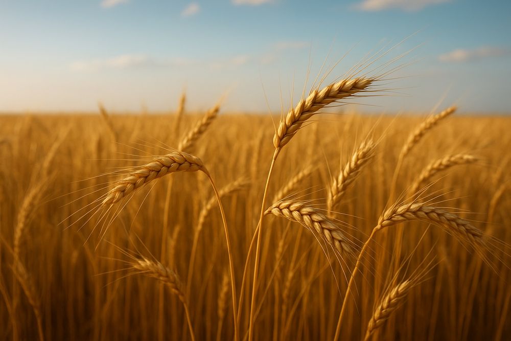 Зерно пшеницы фермерская