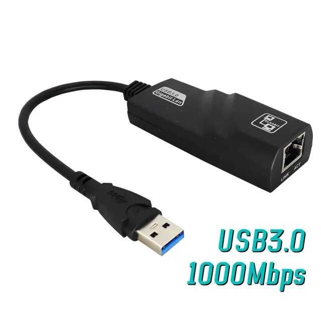 Usb 3.0 to RJ 45 Ethernet 1000Mbp's