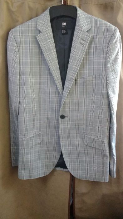 Мужской пиджак H&M, размер 46 (S)