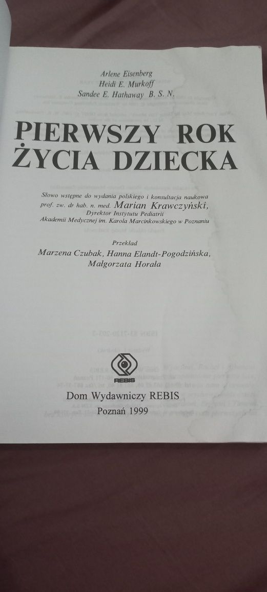 Pierwszy rok życia dziecka