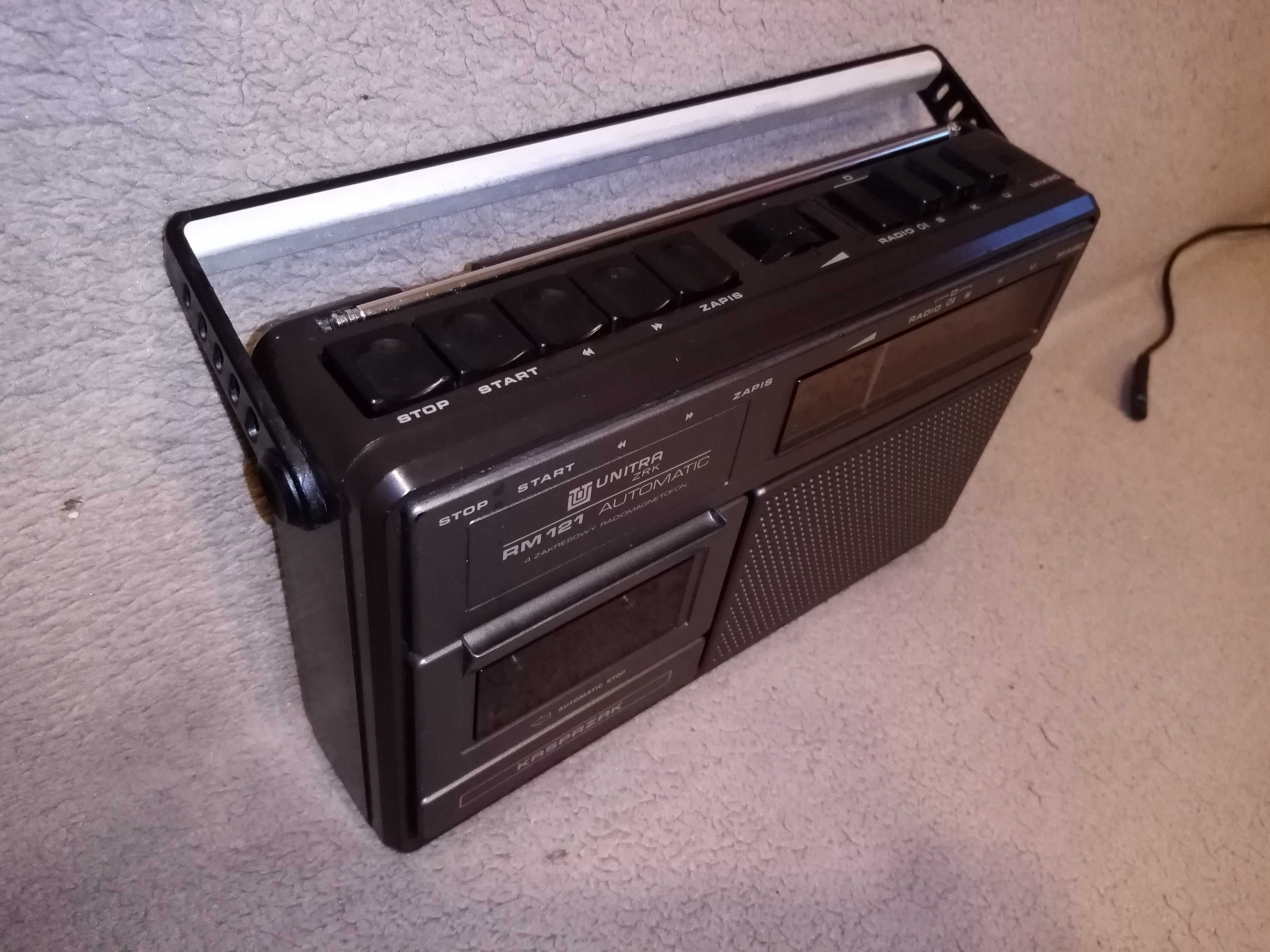 Radiomagnetofon Kasprzak RM 121 Unitra