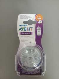 Smoczek Philips Avent Silikon 6 m+- 2 szt.Nowe