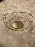 cesto dourado zara home