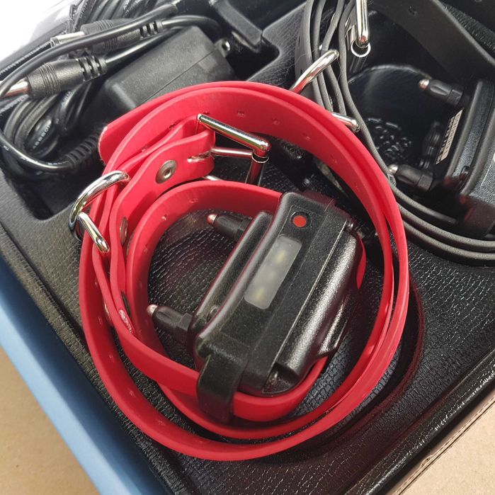 obroża elektryczna odbiornik + pasek + długie  e-collar rx-90 jak nowe