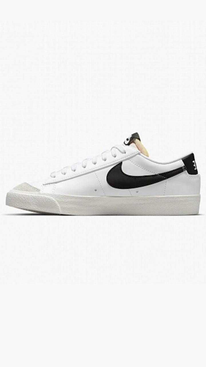 Кросівки кроссовки Nike Blazer Low 77 Vintage White Black