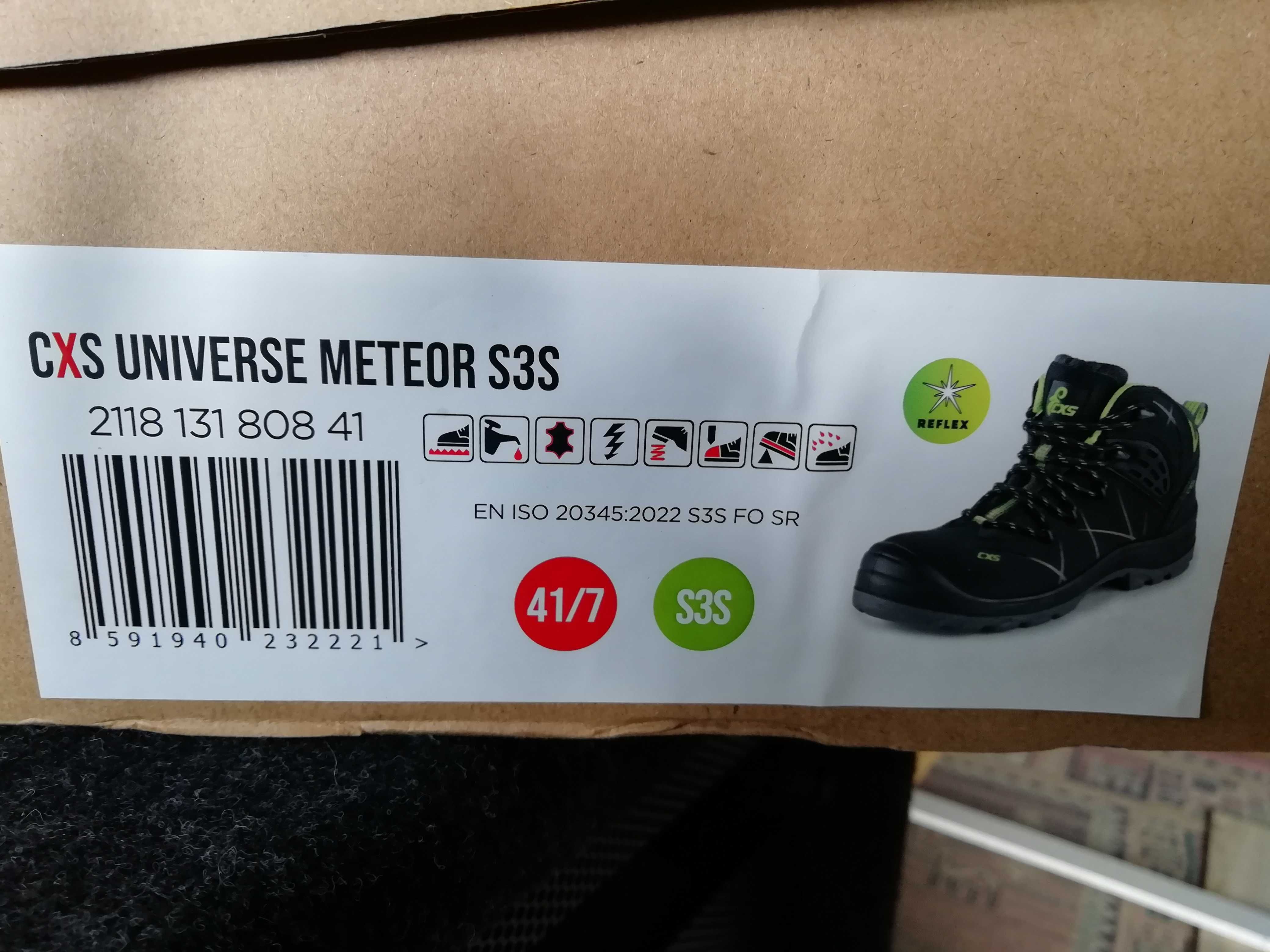 Buty robocze cxs universe meteor 41