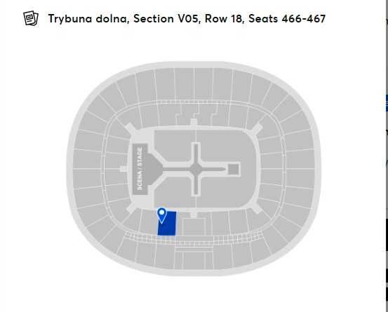 2 квитки категорії Platinum на концерт The Weeknd в Варшаві, 04.08.26р