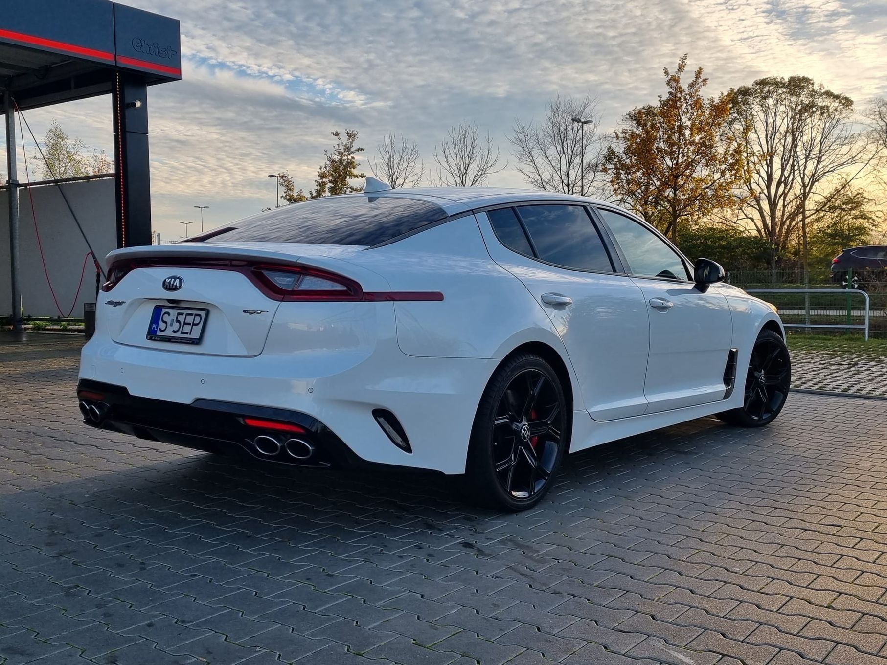 Kia Stinger kia stinger 3.3 T-GDI V6 GT RWD 370 KM blokada dyfra bez GPF