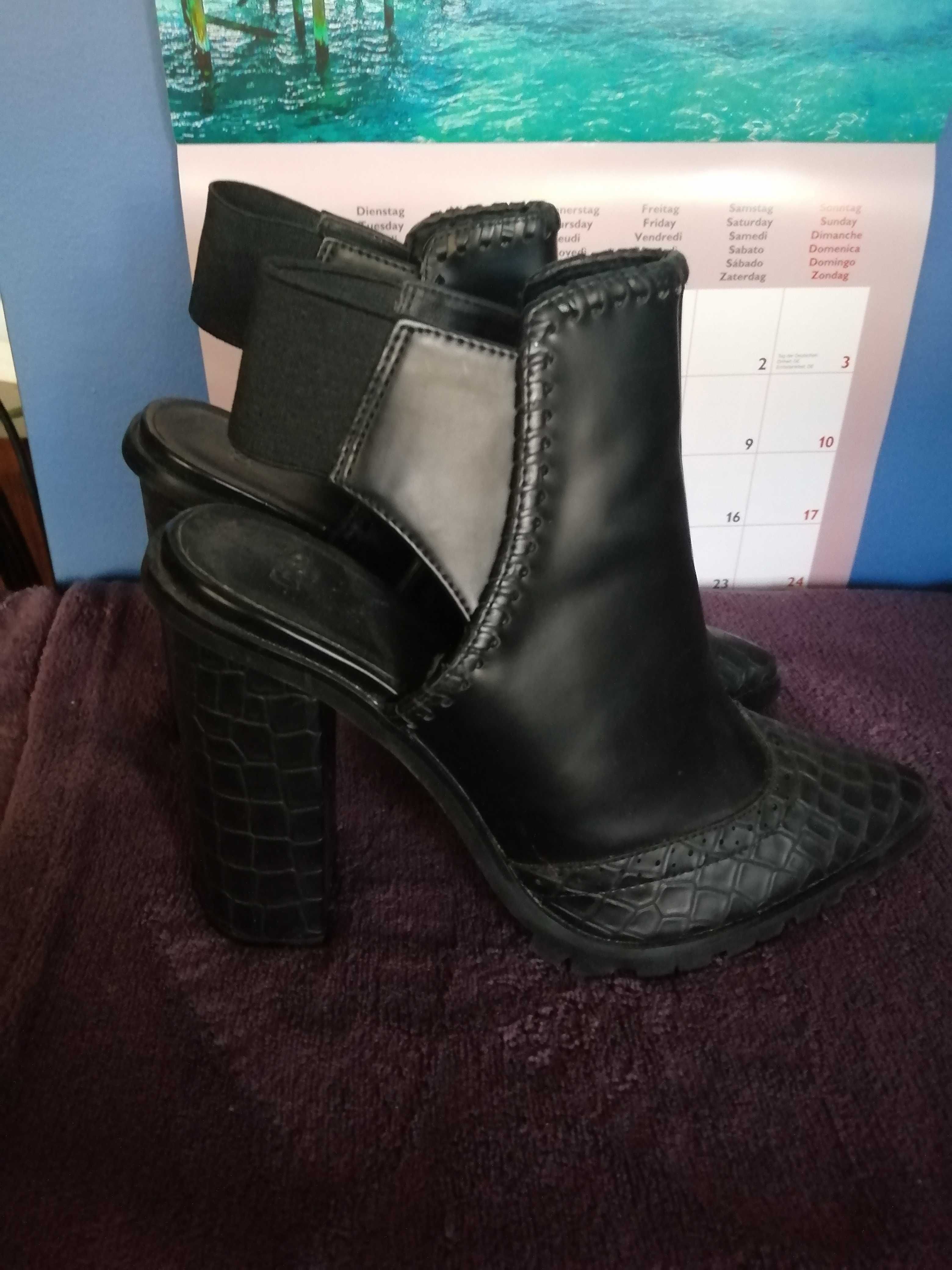 asos 39 obcas 10 cm nowe bez metki