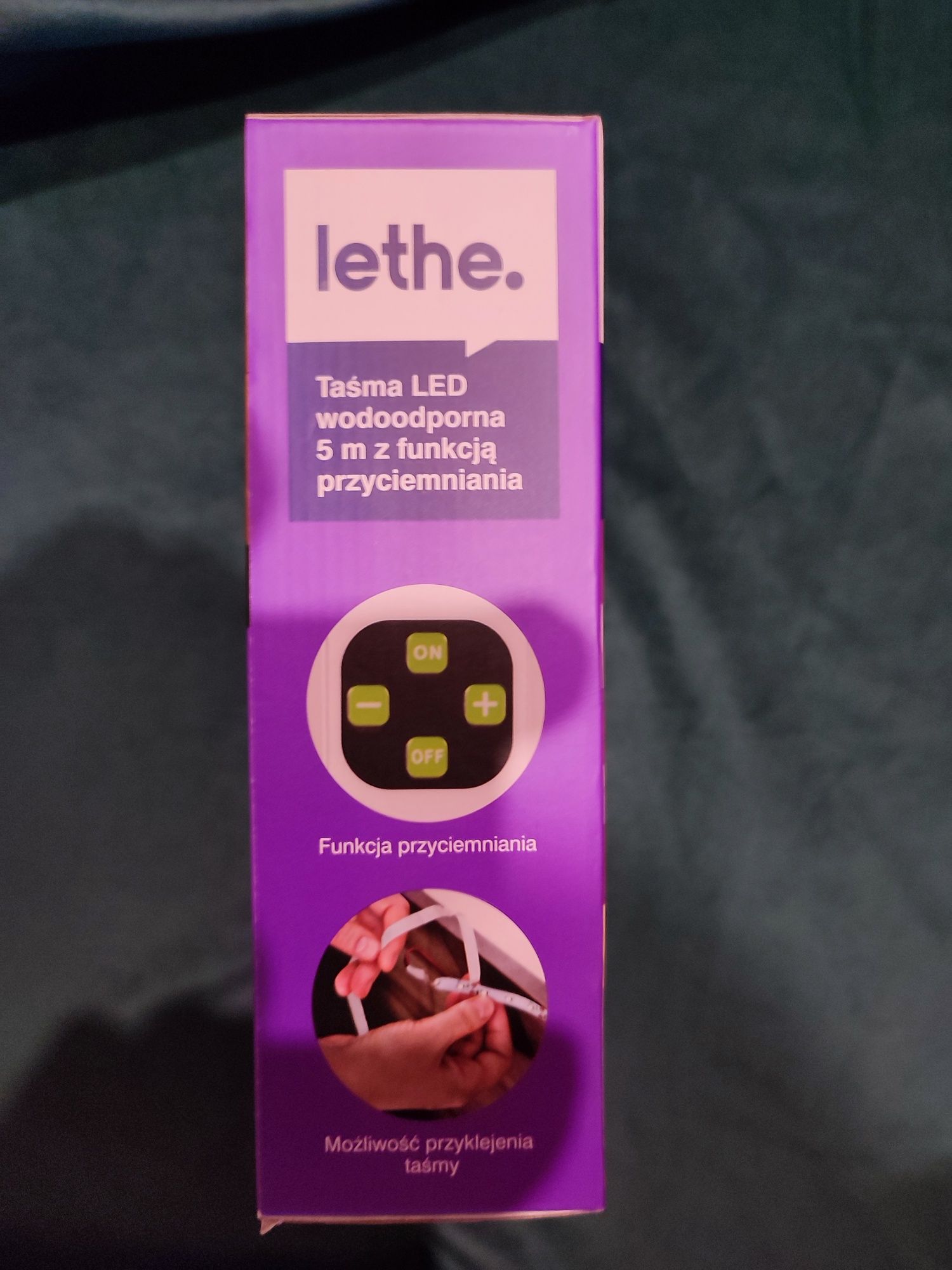 Taśma LED 5 m z pilotem NOWA lethe
