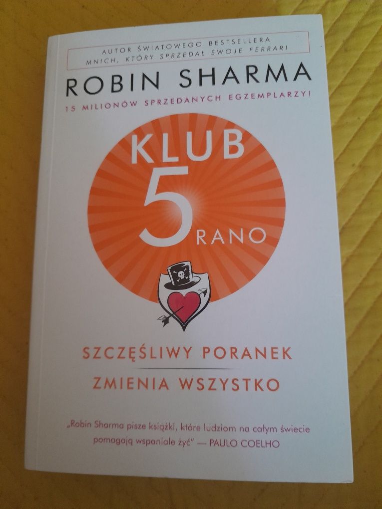 Ksiazka klub 5 rano Robin Sharma