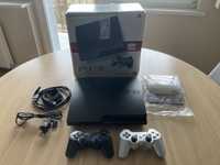 PS3 Slim 500GB SSD stan BDB