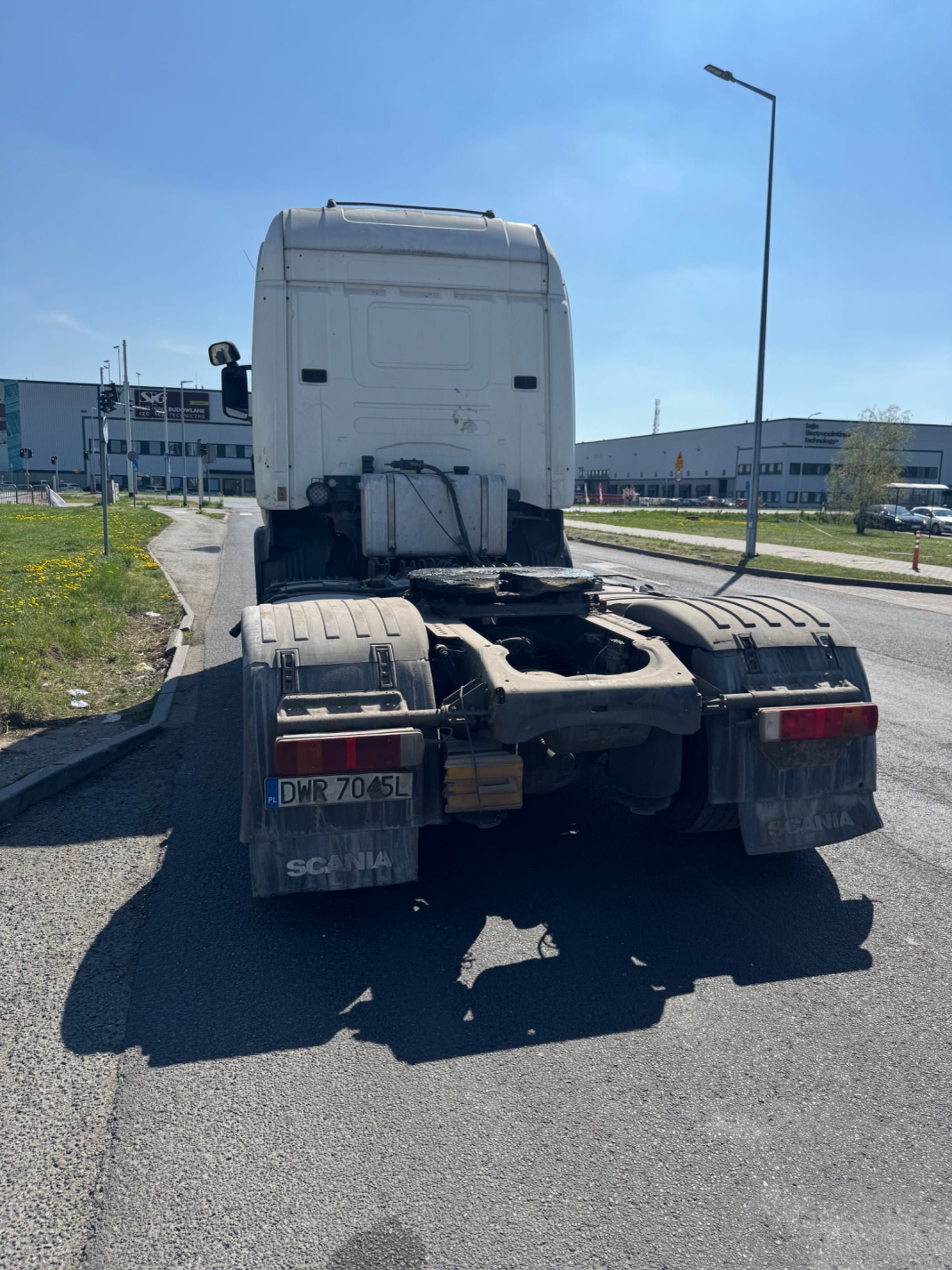 Scania R420 hydraulika do wywrotu