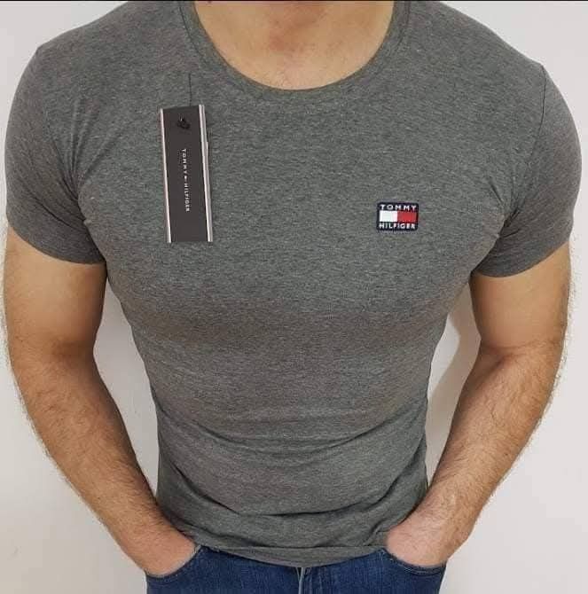 Tommy Hilfiger koszulki męskie M L XL XXL logo szyte