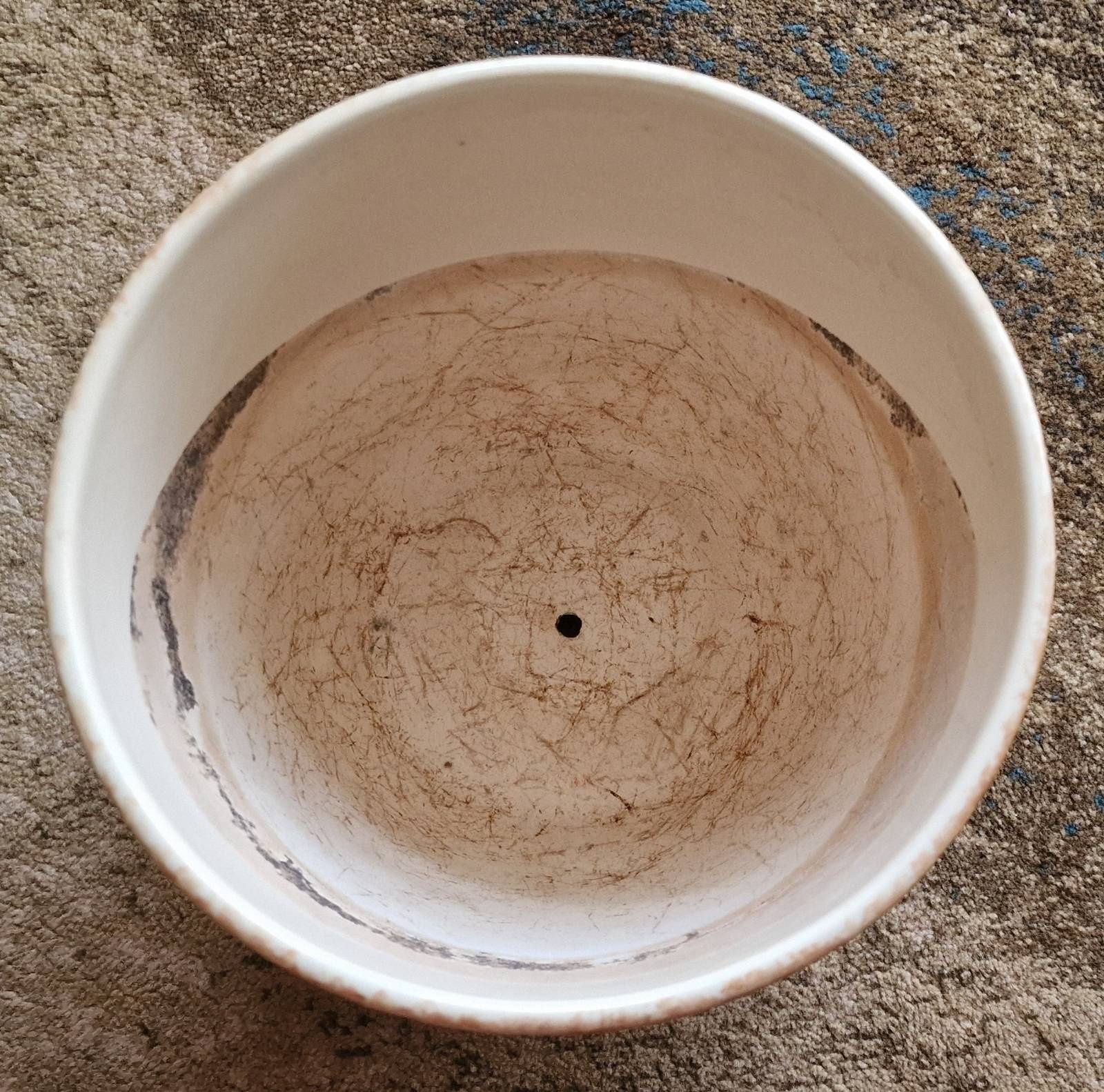 Doniczka ceramiczna brązowa 18 cm