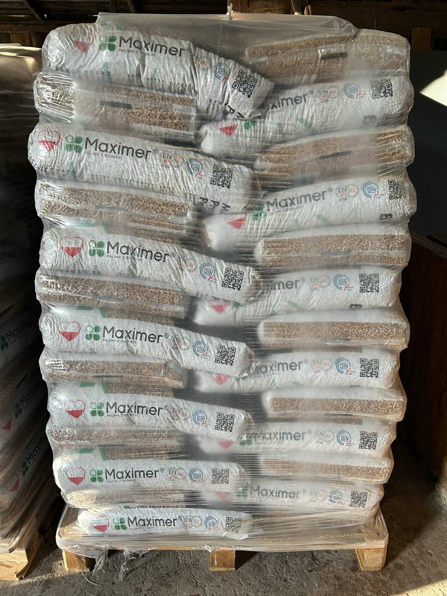 Polski Pellet Drzewny Maximer (DINplus ENplus)