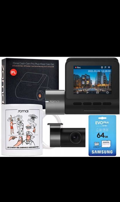 a500s Kamera samochodowa wideorejestrato 70mai