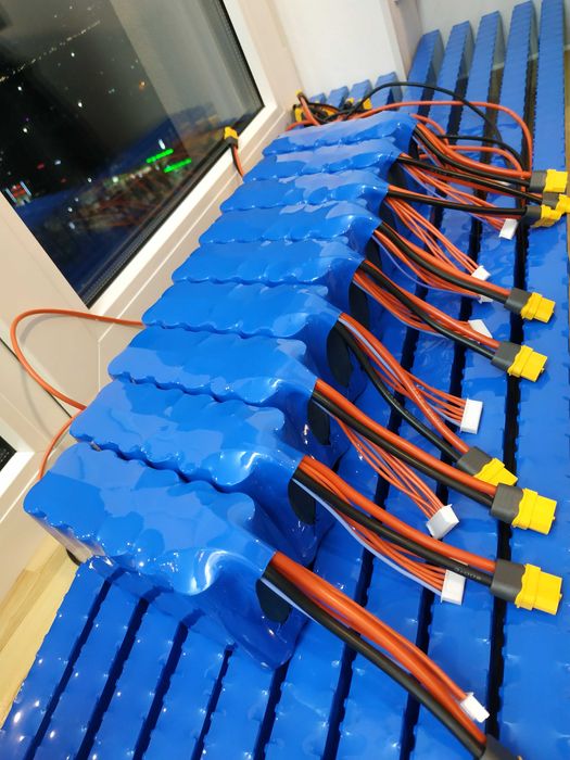 Акумулятори батареї для FPV дронів 6S1P 6S2P 6S3P Samsung Lishen