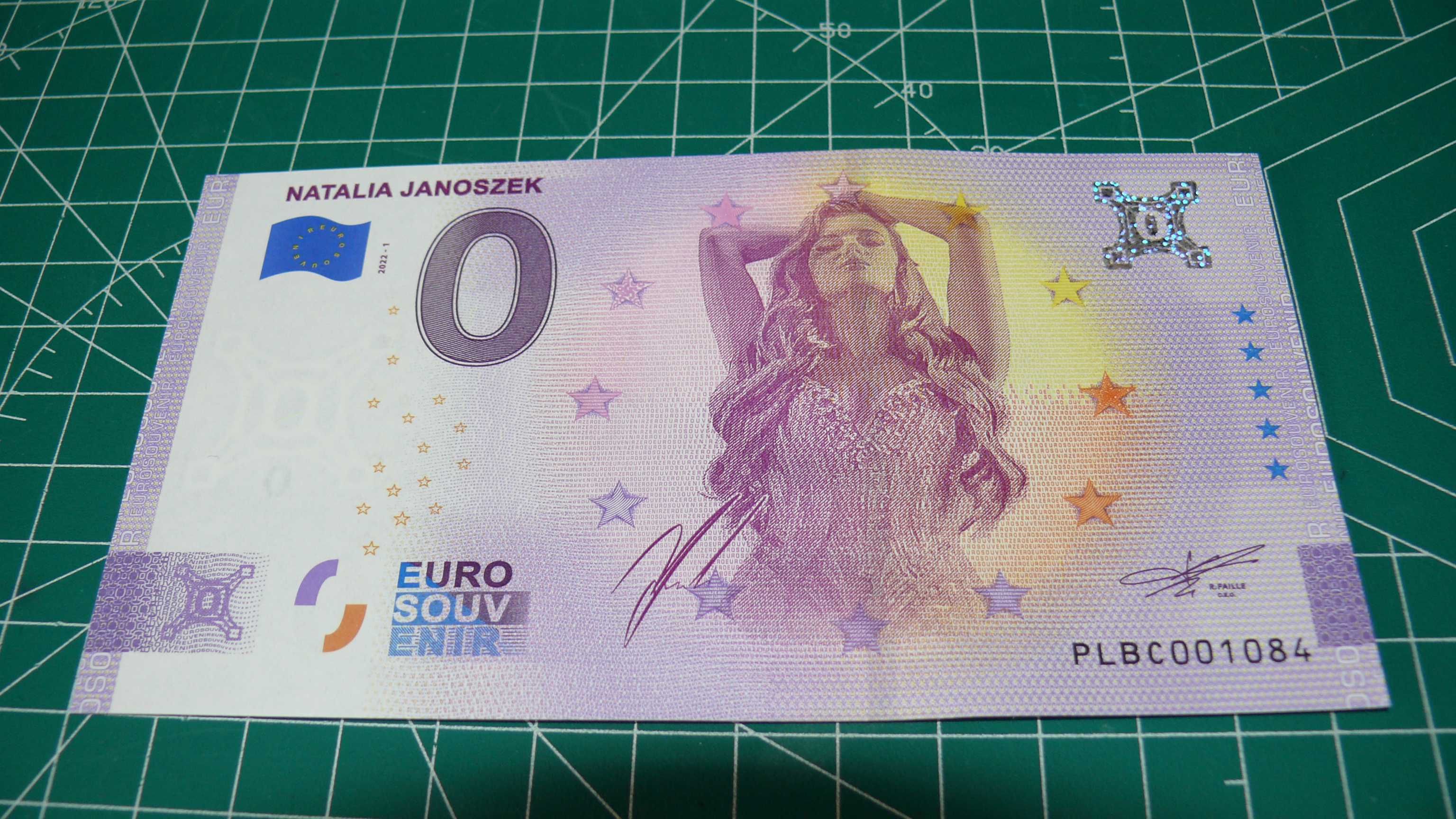 Banknot 0 Euro Natalia Janoszek  2022-1