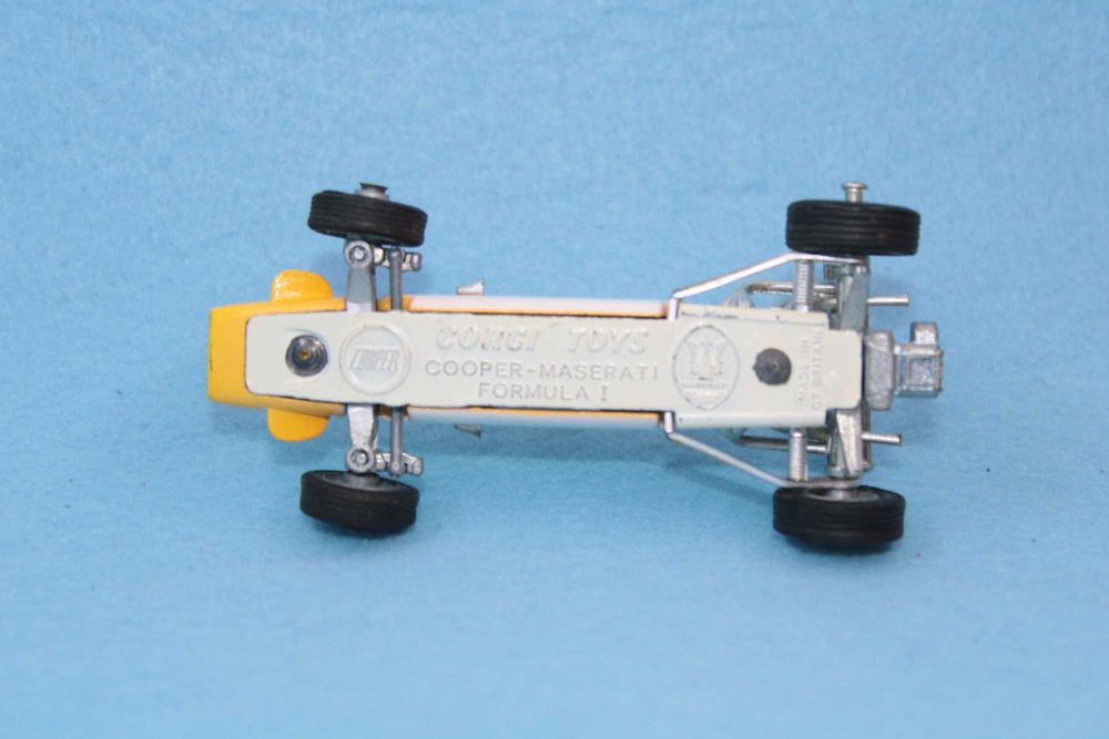 Miniatura antiga Corgi Toys Cooper-Maserati Formula 1