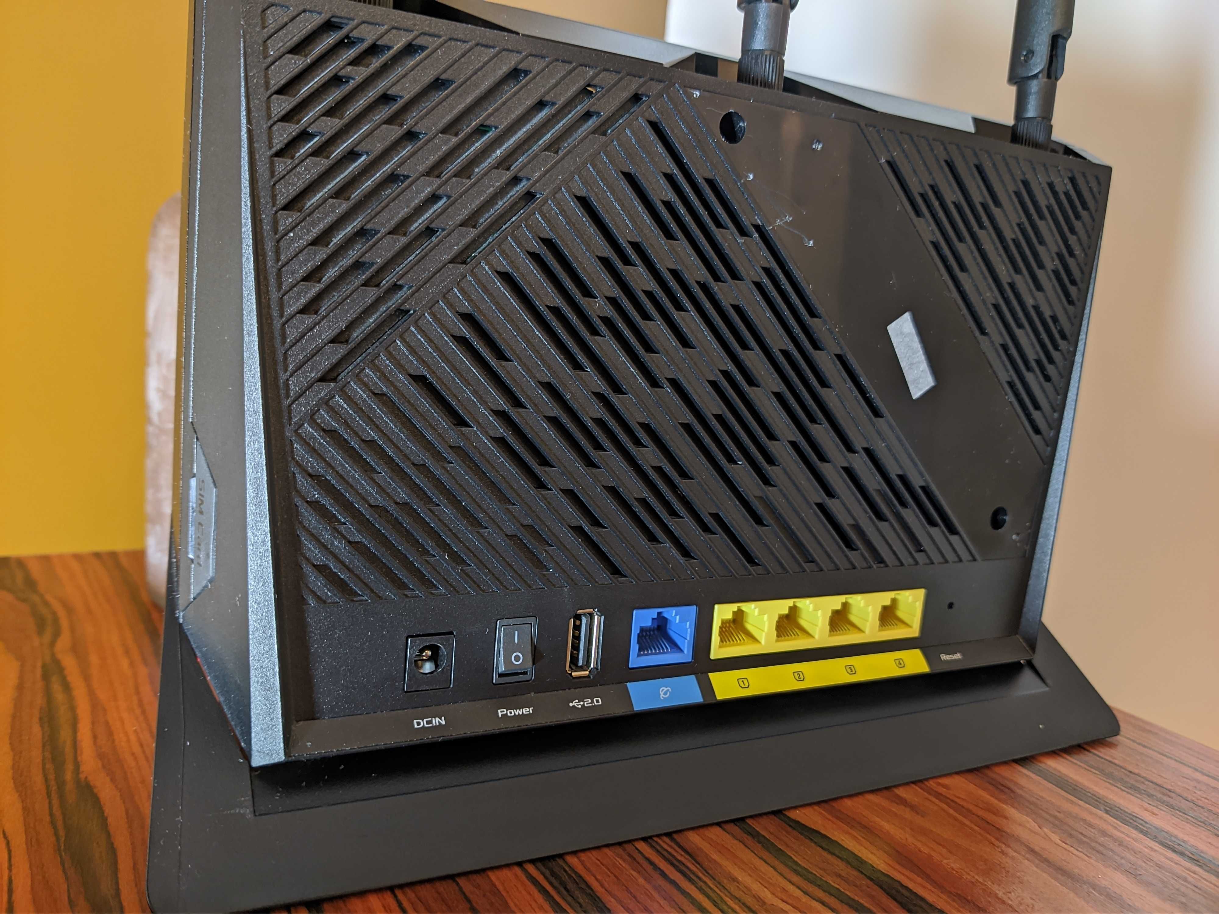 Router ASUS 4G-AC86U, AC2600, Karta SIM, Modem LTE Cat.12, USB, GW, FV