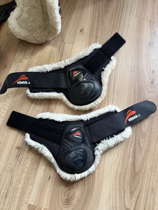 Ochraniacze futerkowe EQUICK eShock legend fluffy full