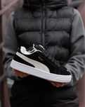 Puma Suede XL Black White натуральна замша
