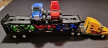 Conjunto de carros com reboque