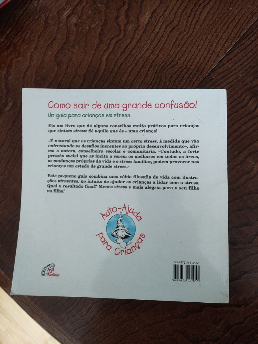 Como sair de uma grande confusão - livro de auto-ajuda para crianças