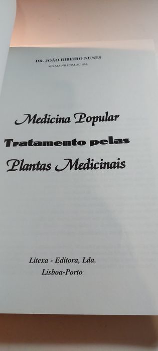 Medicina Popular Tratamento pelas Plantas Medicinais (1999)