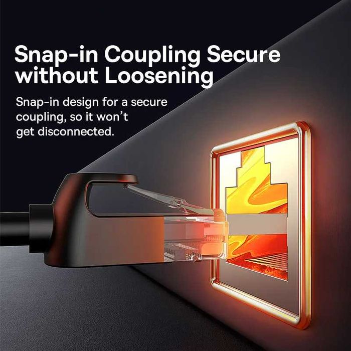 Сплітер подовжувач для патч-корд RJ45 сплиттер удлинитель BASEUS