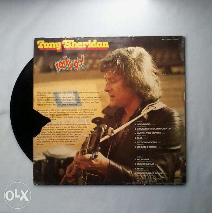 Tony Sheridan - Rocks On! Vinil LP