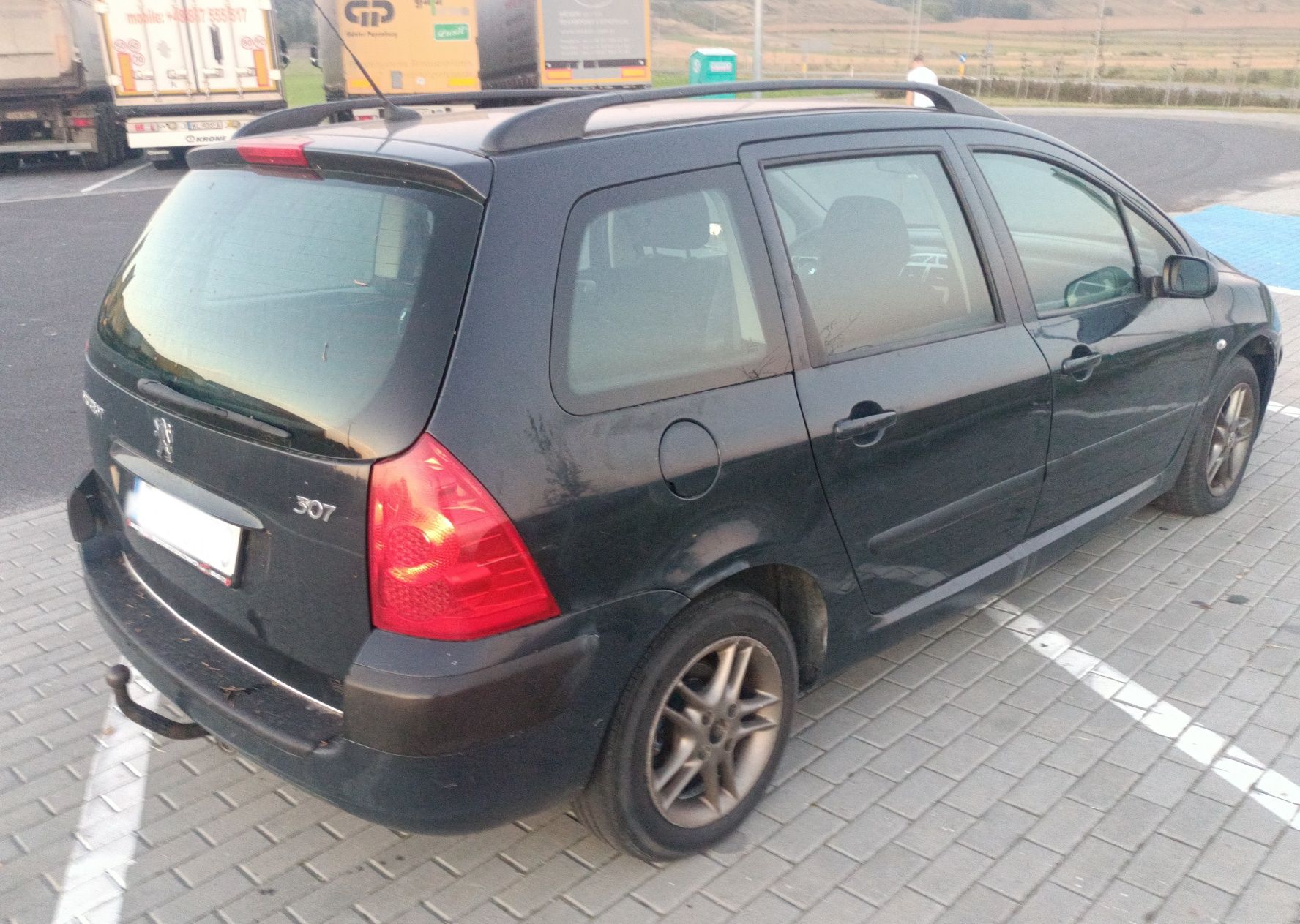 Peugeot 307 kombi, Hak, Gaz