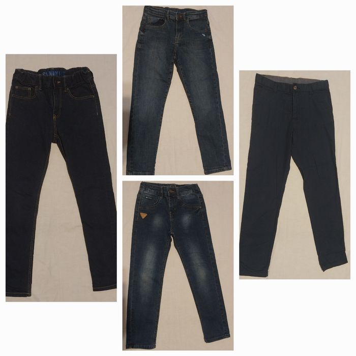 Джинси брюки штани для хлопчика Zara kid's H&M Moyaberva 134-140 см
