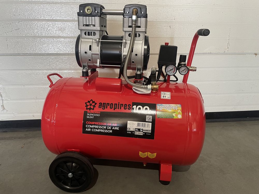 Compressor 100 litros silencioso