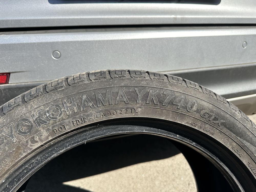 225/50 r17 Yokohama yk740 gtx шини гума резина fusion usa