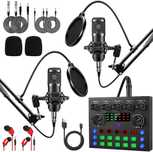 Podcast mikrofon do 2, ALPOWL Audio Interface BM800