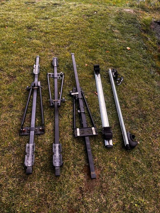 Bagażnik dachowy na 3 rowery toyota corolla