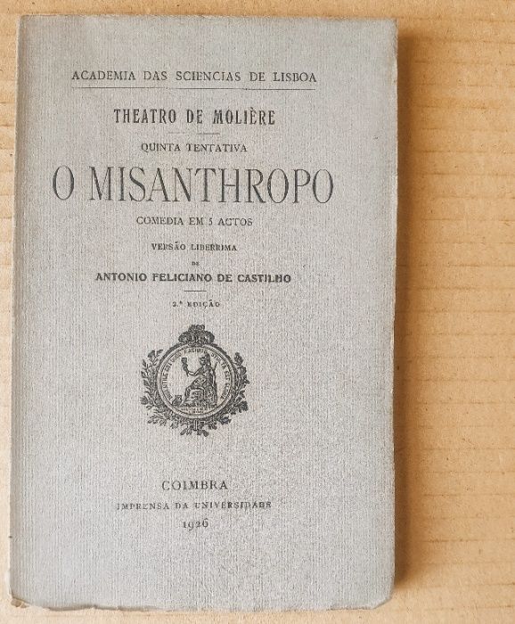 ANTÓNIO FELICIANO DE CASTILHO - Livros TEATRO