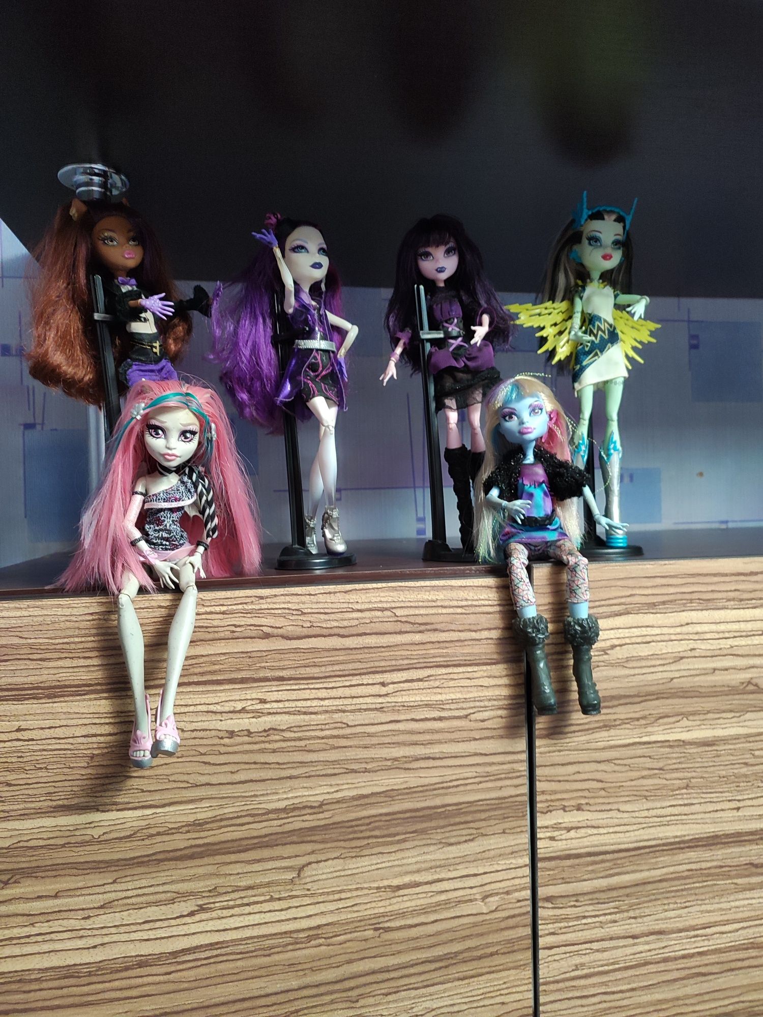Оригинальные куклы  Monster high Френки, Клодин, Спектра, Элизабет,