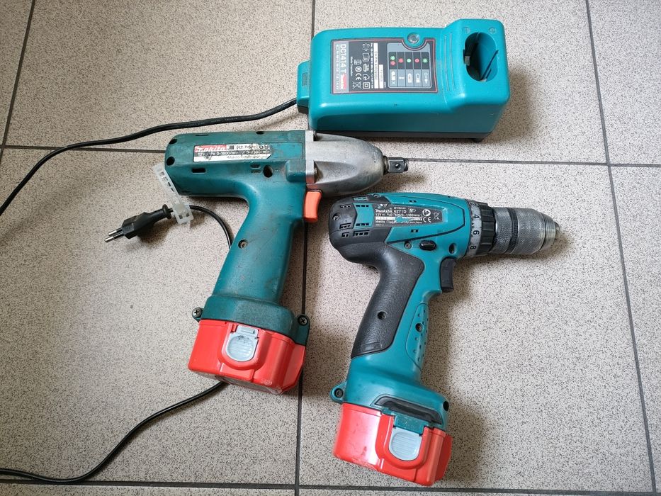 Makita, wiertarka i klucz udarowy 12 volt