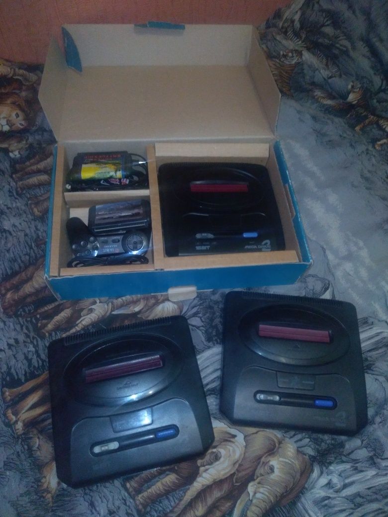 Три sega mega drive2