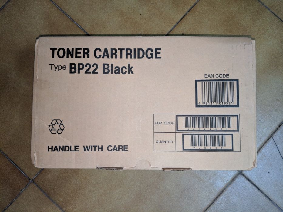 Toner type BP22 Black / Preto