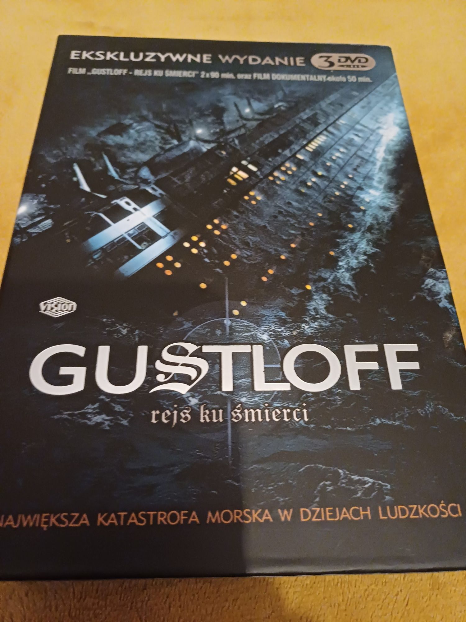 Gustlof dvd. Zestaw trzech płyt.